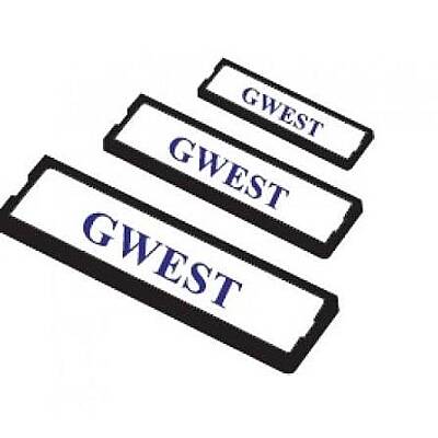 GWEST 1529 GPET 2 PANO ETİKET TAŞIYICI 17X50 mm (50 Adet) - 1