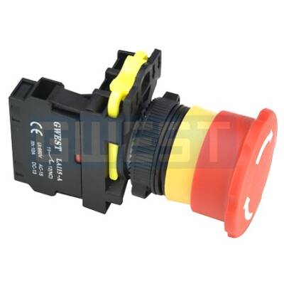 GWEST Mantar Buton Stop 22mm Kalıcılı - 1