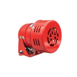 Gwest MS-190 75mm Metal Gövde Motorlu Siren 220V. AC (110 - 130dB) (6651) - Gwest