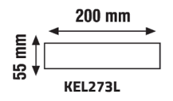 Kendal K2 30 Ledli Işıldak Beyaz KEL273L - 2