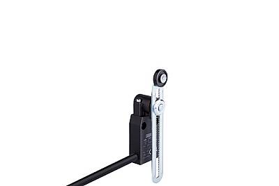 EMAS L66K13MEP123 L66 Plastik Gövde 14 mm Metal Makaralı Manivela Ani Hareketli 1NO+1NC Sınır Şalter - 1