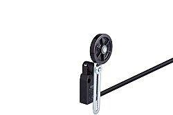 EMAS L66K13MEL123 L66 Plastik Gövde 18 mm Metal Kollu Makara Ani Hareketli 1NO+1NC Sınır Şalter - EMAS