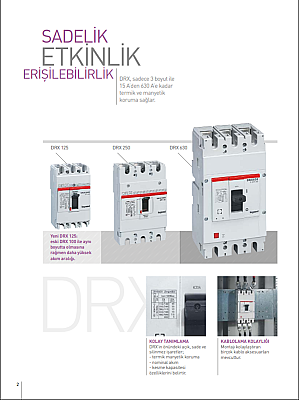 Legrand 027230 DRX250 3x160A Sabit Termik manyetik şalter - 4