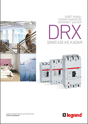 Legrand 027230 DRX250 3x200A Sabit Termik manyetik şalter - 2