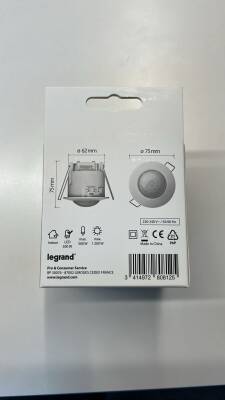 LEGRAND Hareket Sensörü Sıva Altı 048737 - 4