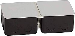 Legrand 054003 Pop-up zemin için gömme montaj kutusu 8 (2x4) modül, beton zeminlere montaj için - 2