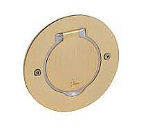 Legrand 089711 IP44 Döşeme Prizi Bronz 2M Yuvarlak - Legrand