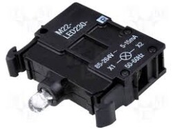 M22-LED230-G Işık Kontağı Yeşil - MOELLER