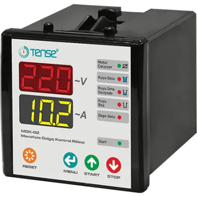 TENSE MDK-02 Dijital Monofaze Dalgıç Kontrol Rölesi 60A - 1
