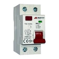 Mutlusan 2x40 Amper 300mA Kaçak Akım Rolesi MRC06-230040 - 1