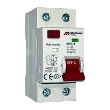 Mutlusan 2x40 Amper 300mA Kaçak Akım Rolesi MRC06-230040 - 1