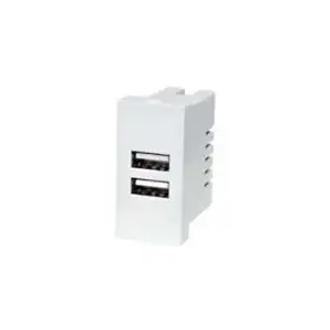 Mutlusan 45x22,5 U2’Lİ USB Şarj Prizi 5V 2,1A 888 049 050062 - 1