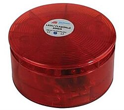 Mutlusan LEDLİ FLAŞÖRLÜ ELEKTRONİK SİREN 220V 102 111 000220 - Mutlusan