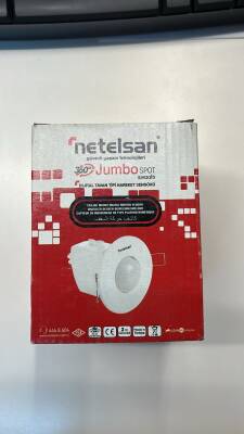 Netelsan Dijital Sıva Altı Hareket Sensörü Jumbo M.U.JSP.00010 - 1