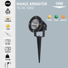 Noas Bahçe Çim Armatürü 10W Yeşil - 2