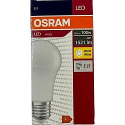 Osram 13W Led Ampul Sarı 2700K 10 Adet - Osram