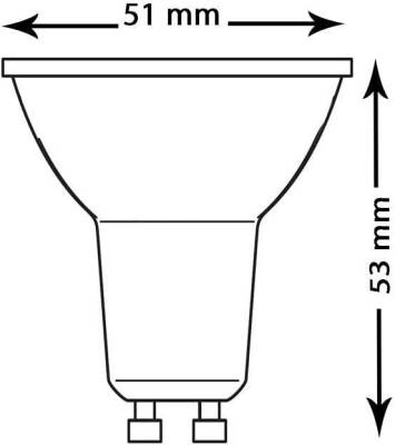Osram 4,5W GU10 2700K Sarı 1 Adet - 2
