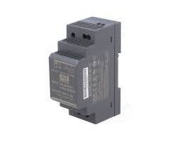 Panasonic 90990071 HDR-060-12 HDR6012 12Vdc 4.5Amp DIN Rail StepShape MEANWELL - 3