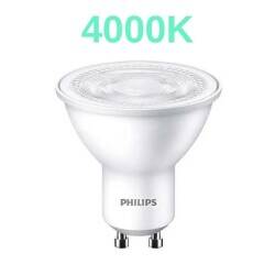 PHILIPS 4.7W 4000K GU10 Duylu Led Ampul 10 Adet - 1