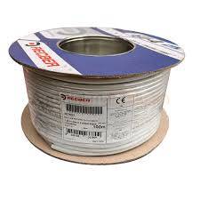 Reçber Anten Kablosu Beyaz 100 Metrelik RG6/U4 307057 - 2