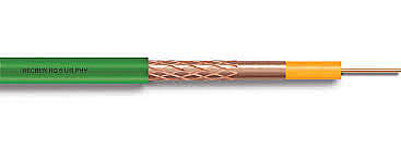 Reçber RG6 U6 Cu/Cu Anten Kabosu Yeşil 307059 (Metrajlı) - 1