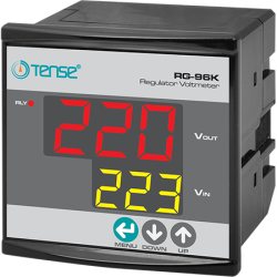 Tense RG-96K Dijital Voltmetre (Regülatörler için servo kontrol) 1V - 300V AC (50/60 Hz) - Tense