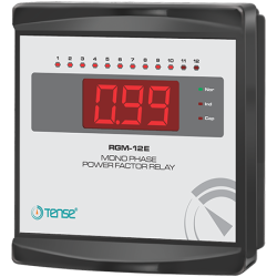 Tense RGM-12E Monofaze Reaktif Güç Kontrol Rölesi - Tense Elektronik