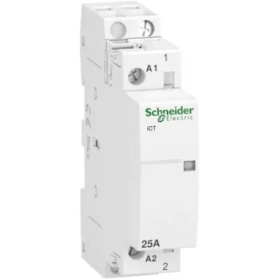 SCHNEIDER A9C20731 Schneider Electric iCT 25A 1NO 127V 60Hz Sessiz Kontaktör - 1