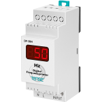 Tense DF-DIN Dijital Frekansmetre 1 - 400 Hz.(15V - 500V AC) - 1
