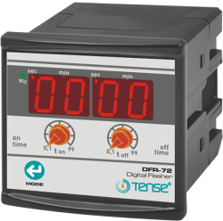 Tense DFR-72 2×2 Led Display Ekranlı Analog Ayarlı Dijital Flaşör Rölesi - Tense
