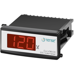 Tense DJ-V36DC DC Dijital Voltmetre 36x72 - Tense Elektronik
