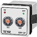 Tense ERP-2F Flaşör Role 1-60 dk. 48x48mm Pano Tipi - Tense Elektronik