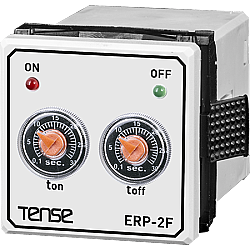 Tense ERP-2F Flaşör Role 1-60 dk. 48x48mm Pano Tipi - 2