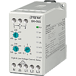 Tense GK-04S Trifaze Aşırı gerilim Kontrol Rolesi KlasikDIN Kutu - 1