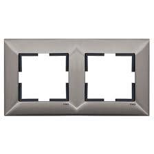 Trenda Metal INOX İkili Çerçeve 92190822 - 1