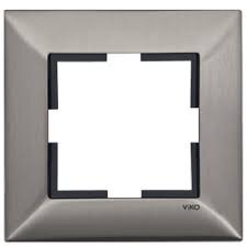 Trenda Metal INOX Tekli Çerçeve 92190821 - Viko