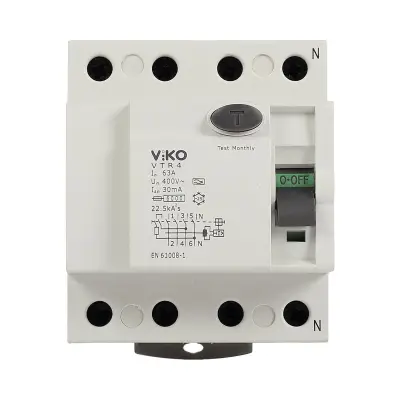 VİKO 4x40A 300mA Kaçak Akım Koruma Rölesi - 2