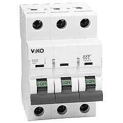 Viko 4VTB-3C20 Otomatik Sigorta 4,5kA C tipi 3x20A - Viko