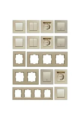 Viko Novella Bronz Vavien (Çerçeve Hariç) - 2