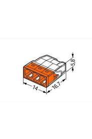 Wago 2273-203 100 Adet 3x2 5mm2 Buat Klemensi - 3
