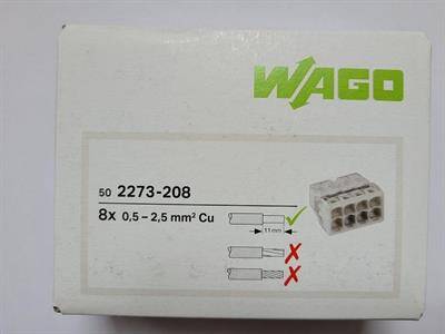 Wago 2273-208 50 Adet 8x2 5mm2 Buat Klemensi - 3